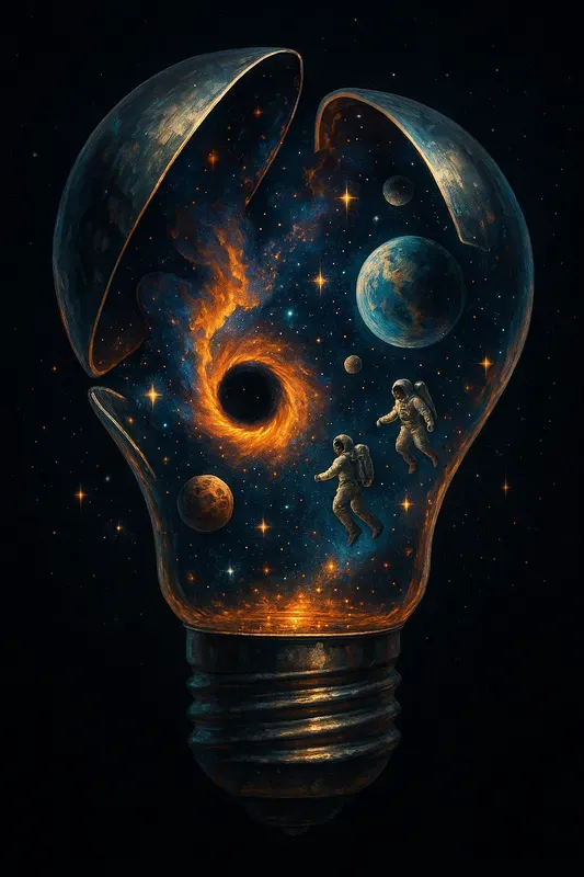 Tiny Worlds Inside Everyday Objects