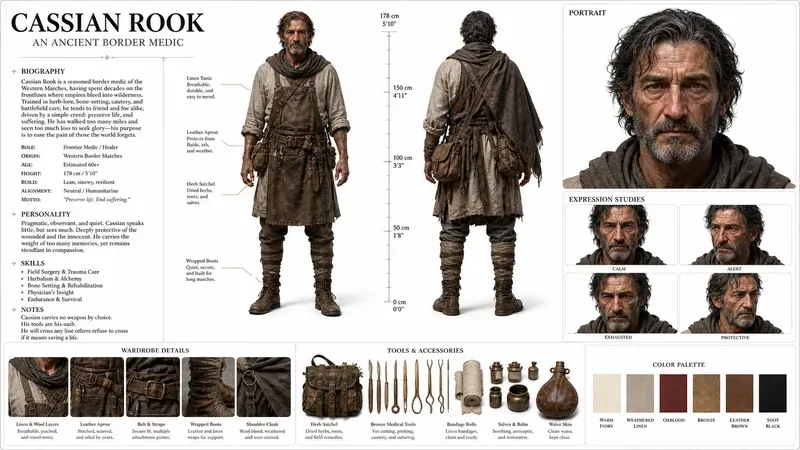 Cinematic Dossier Sheets