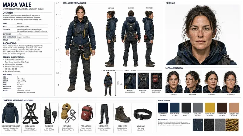 Cinematic Dossier Sheets