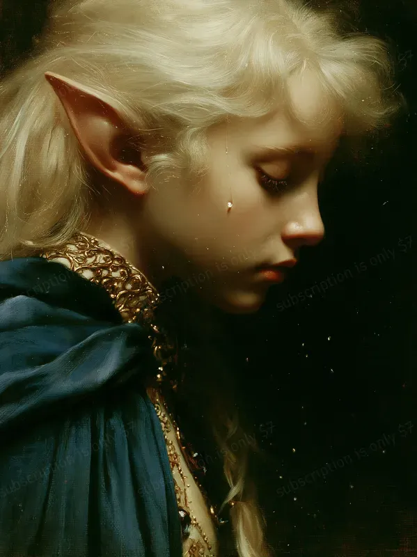 Luxury Fantasy Oil Portraits