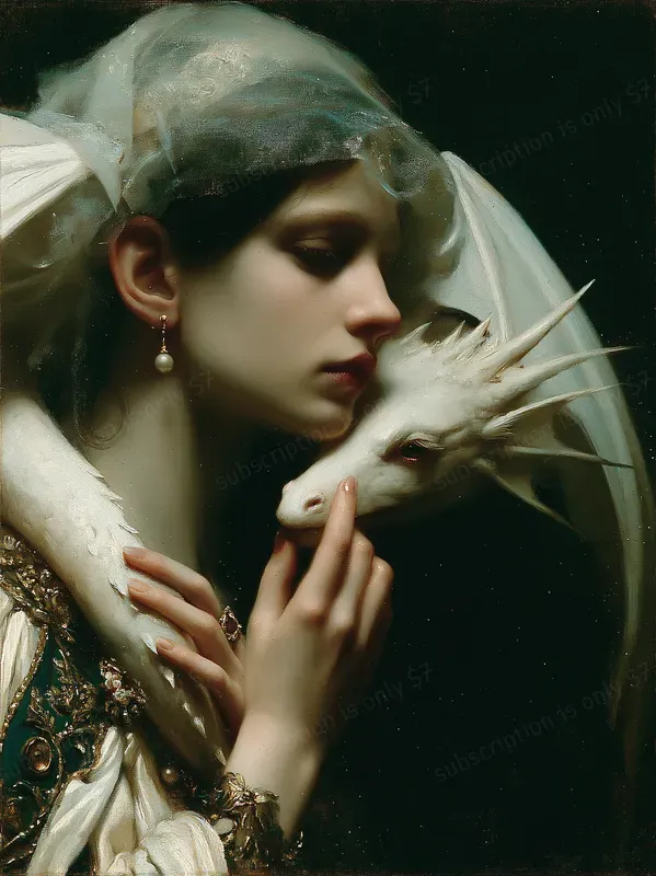 Luxury Fantasy Oil Portraits