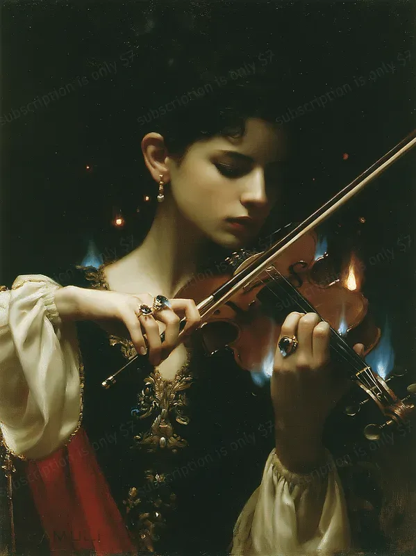 Luxury Fantasy Oil Portraits