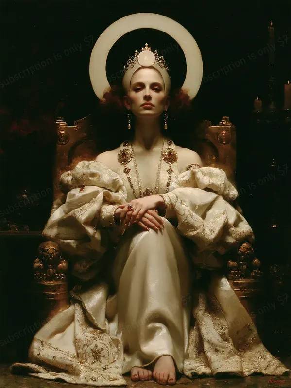 Luxury Fantasy Oil Portraits