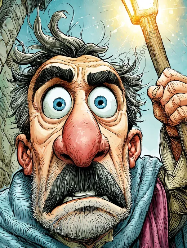 Dynamic European Comic Fantasy Characters