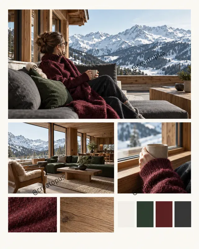 Alpine Leisure Editorial Moodboards