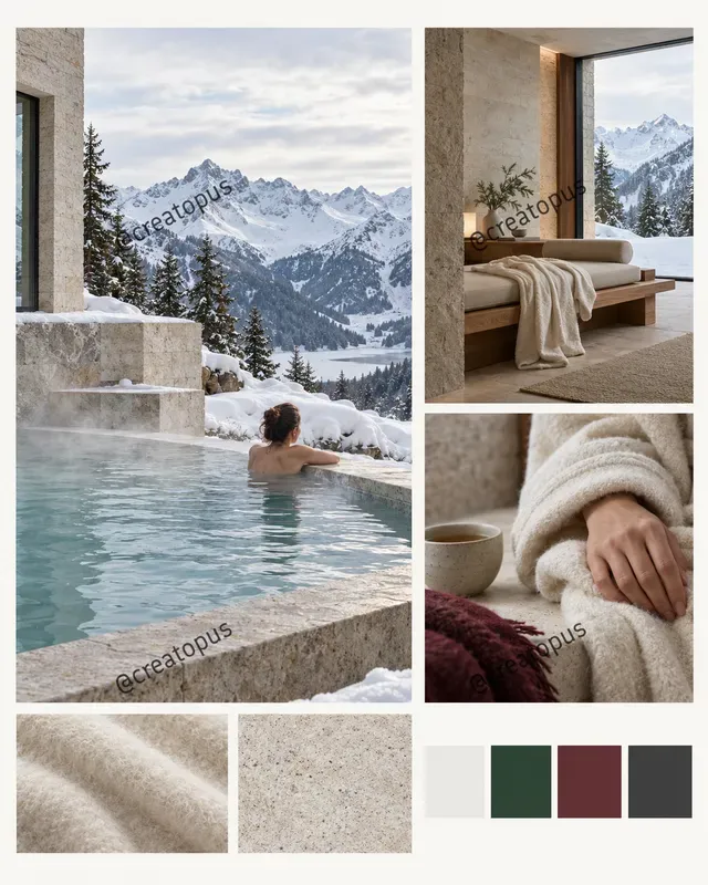 Alpine Leisure Editorial Moodboards