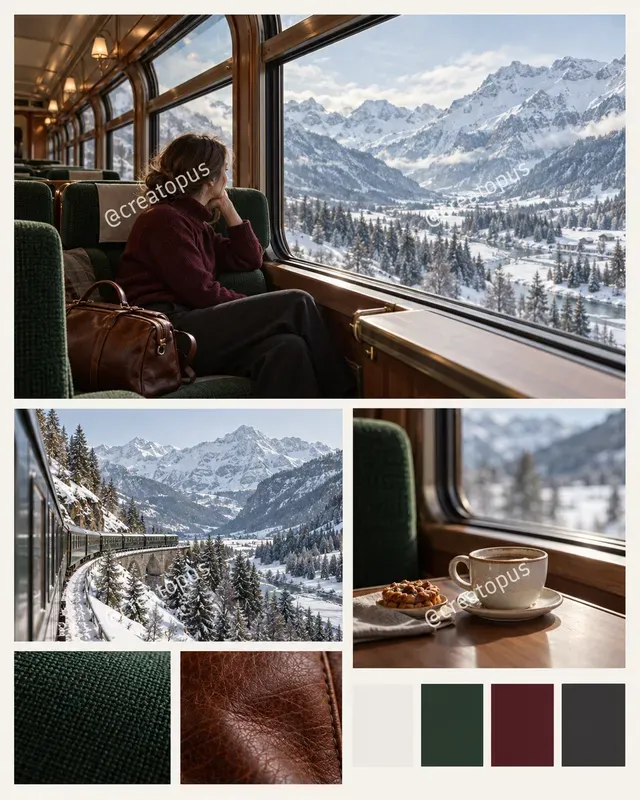 Alpine Leisure Editorial Moodboards