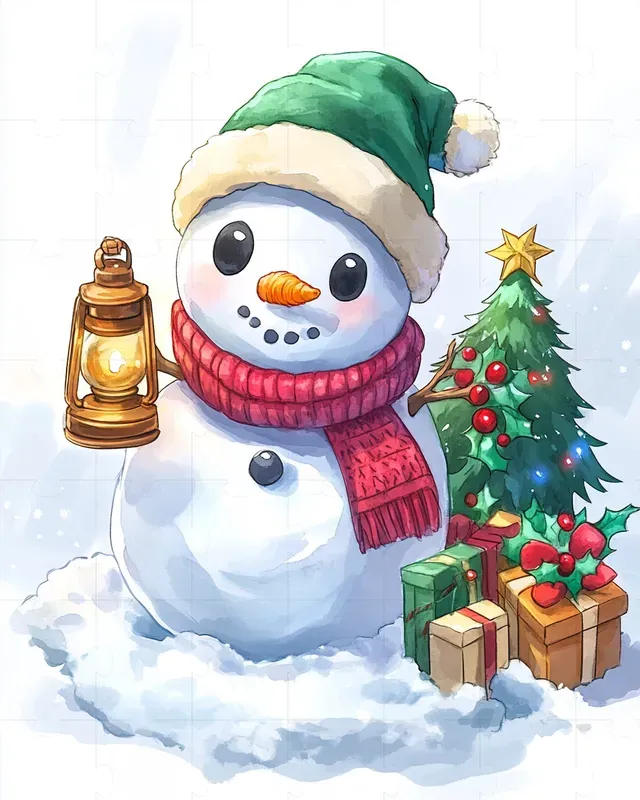 Christmas Character Illustration Cliparts
