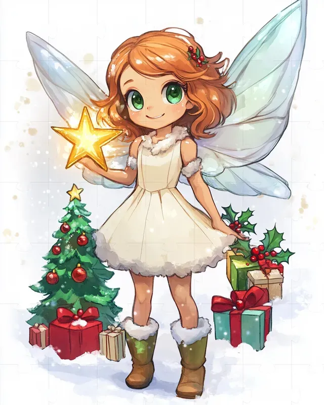 Christmas Character Illustration Cliparts