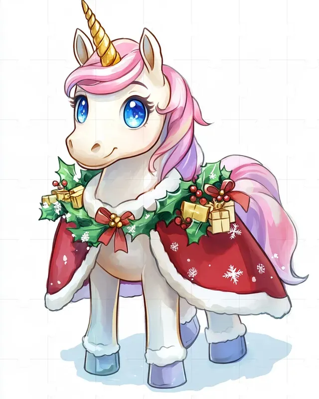 Christmas Character Illustration Cliparts