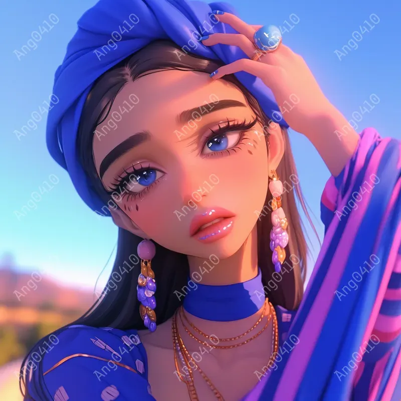 Dynamic Fashion Model Poses