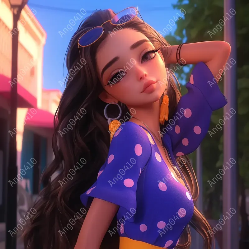 Dynamic Fashion Model Poses