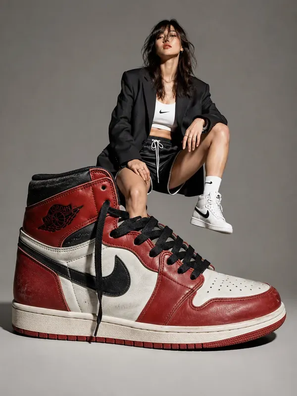Oversized Product Fashion Portraits