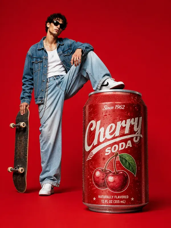 Oversized Product Fashion Portraits