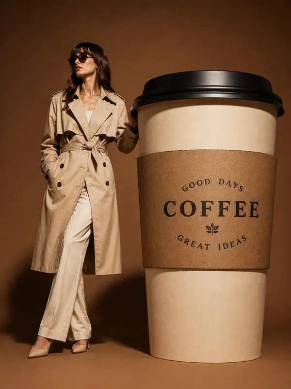 Oversized Product Fashion Portraits