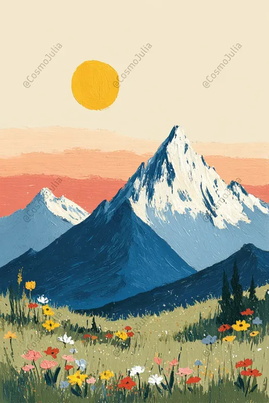 Spring Storybook Landscapes