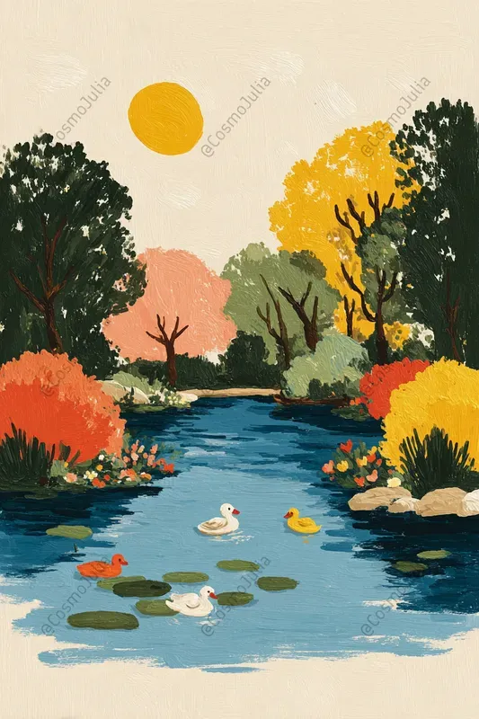 Spring Storybook Landscapes