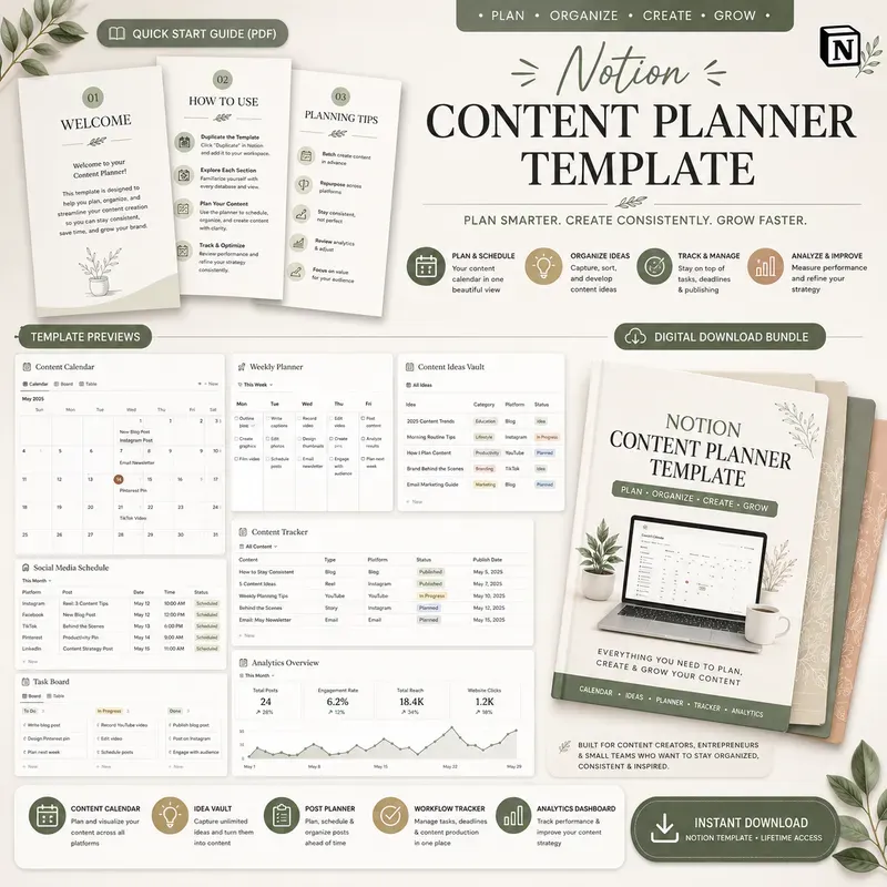 Digital Product Listing Visuals