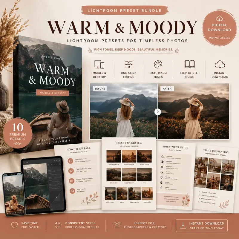 Digital Product Listing Visuals