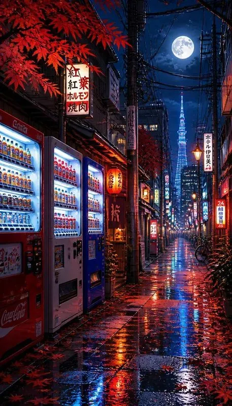 Retro Anime City Nights