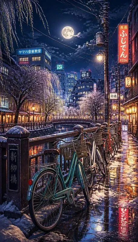 Retro Anime City Nights