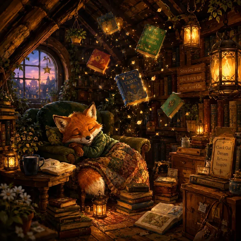 Painted Storybook Sanctuaries