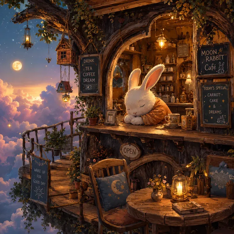 Painted Storybook Sanctuaries
