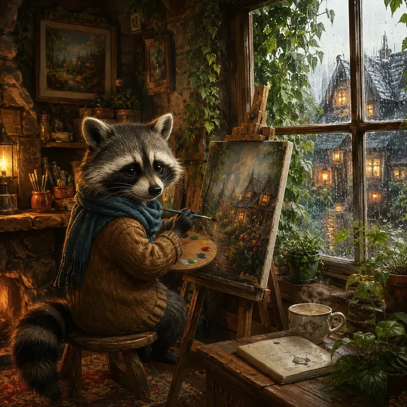 Painted Storybook Sanctuaries