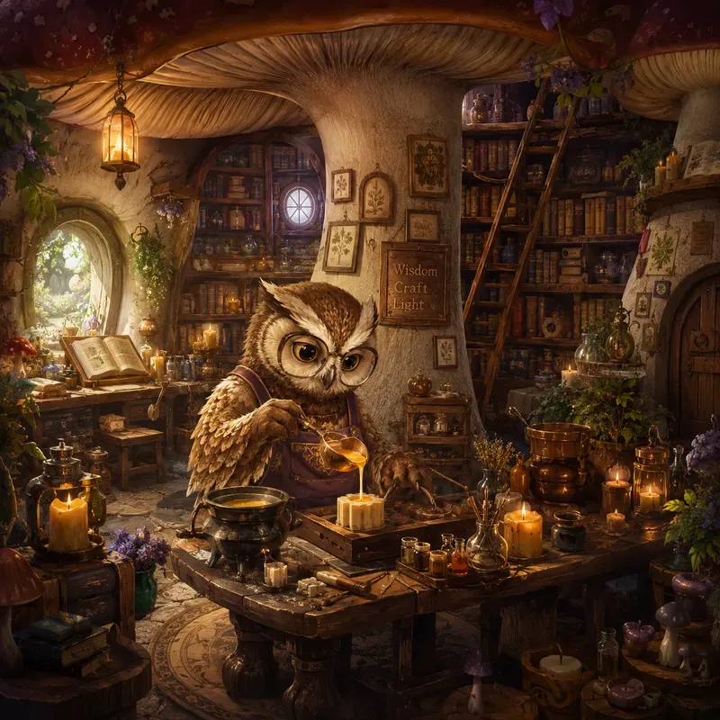 Painted Storybook Sanctuaries