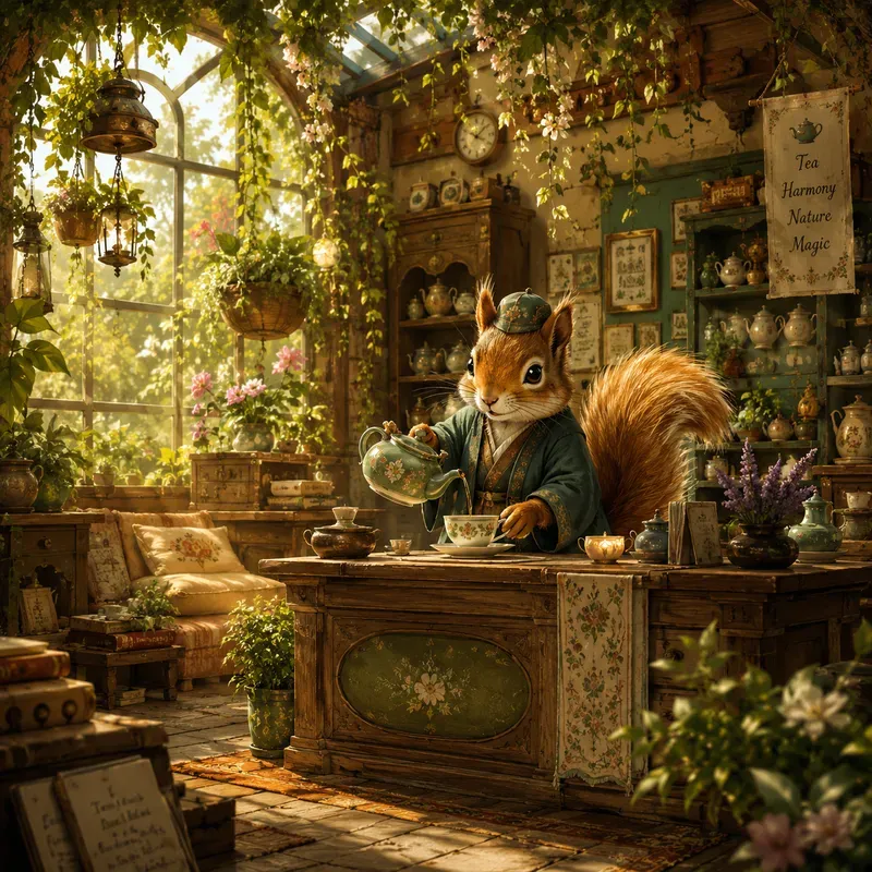 Painted Storybook Sanctuaries