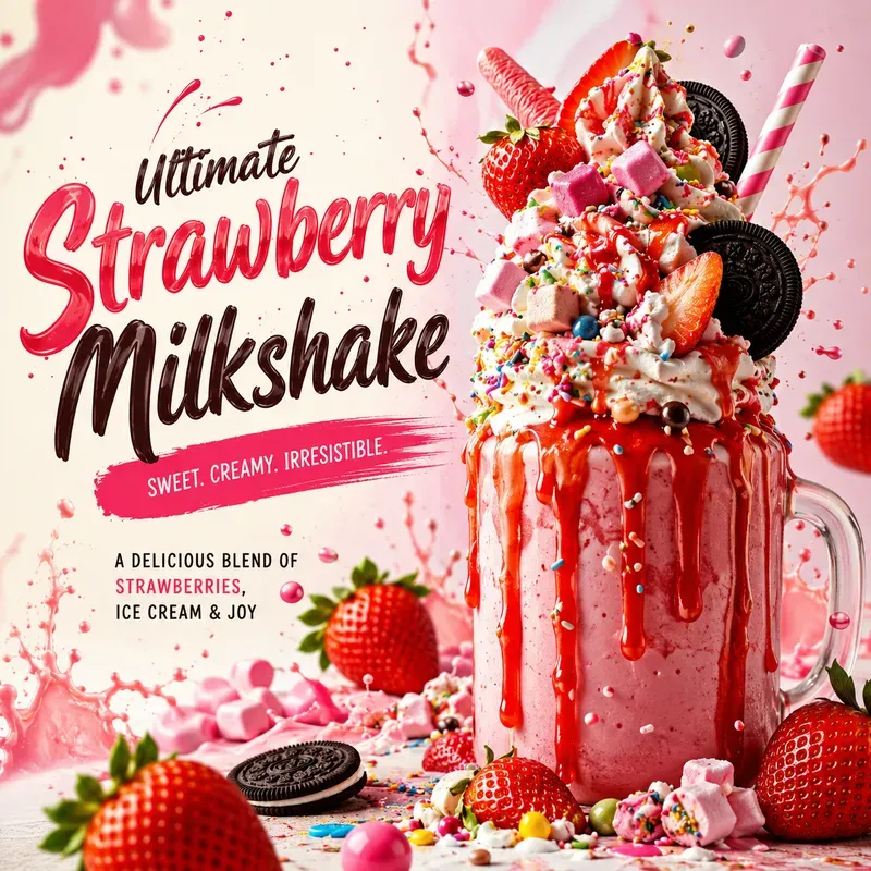 Sweet Splash Dessert Posters