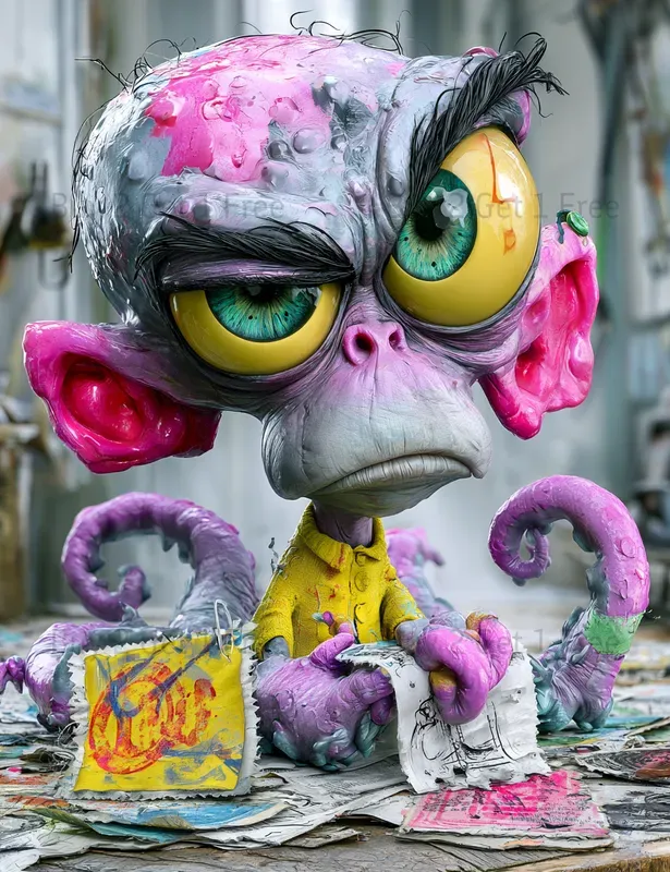 Satirical Island Junk Journals
