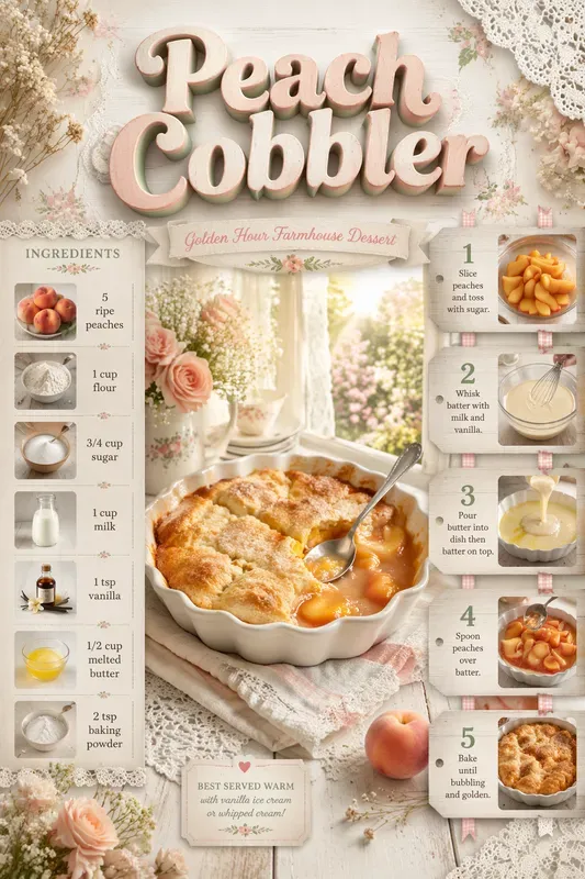 Shabby Chic Recipe Poster Generator