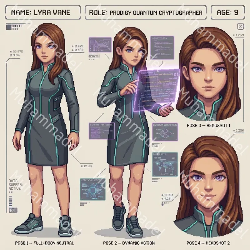 Pixel Art Character Sheet Generator