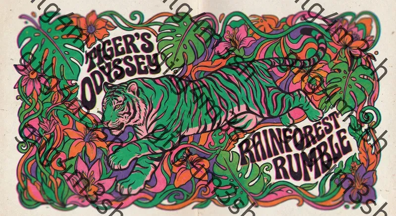 Groovy Psychedelic Travel Zines