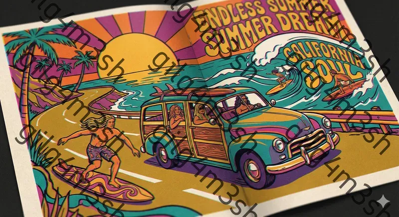 Groovy Psychedelic Travel Zines