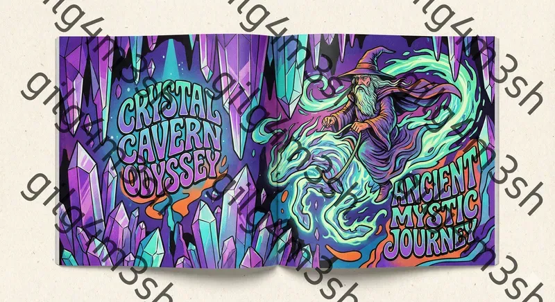 Groovy Psychedelic Travel Zines
