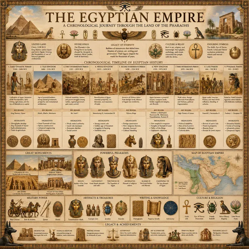 Epic Empire History Timeline Posters