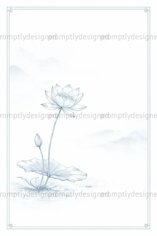 Minimal Chinoiserie Pages