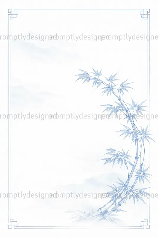 Minimal Chinoiserie Pages