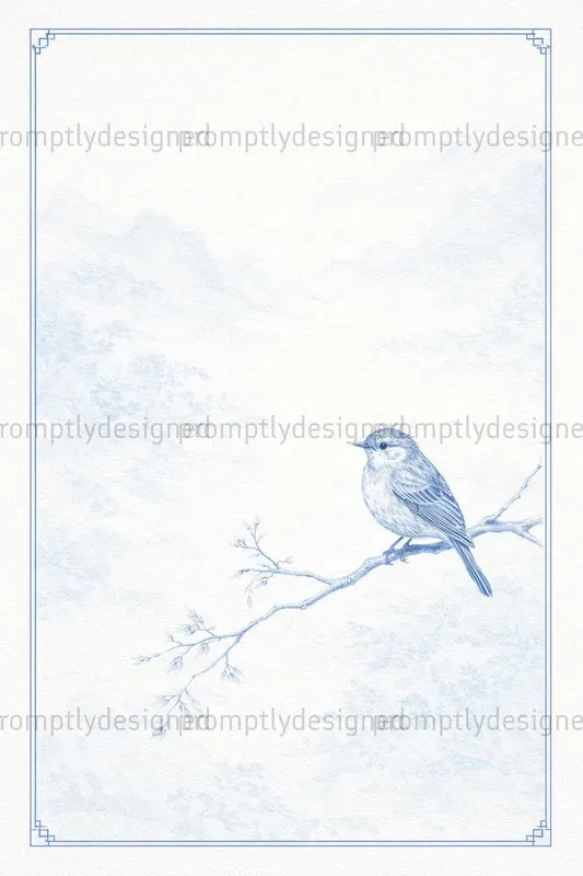 Minimal Chinoiserie Pages