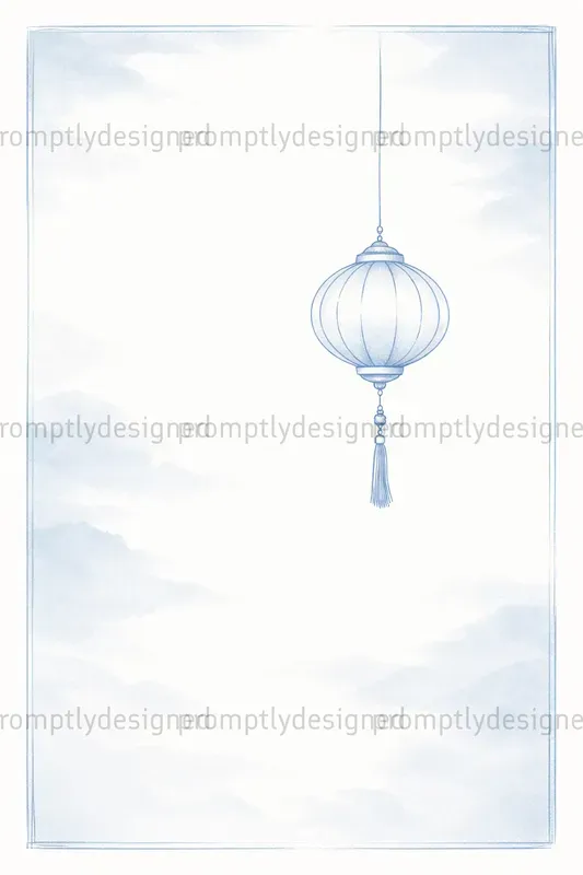 Minimal Chinoiserie Pages