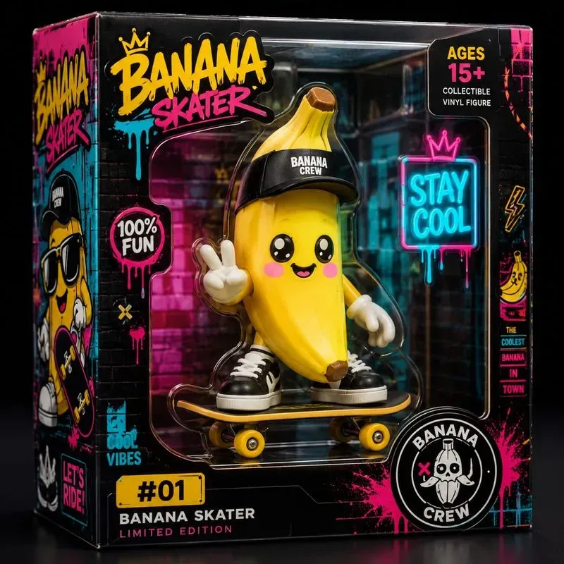 Cute Retro Toy Box Character Packs