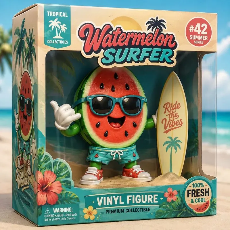 Cute Retro Toy Box Character Packs