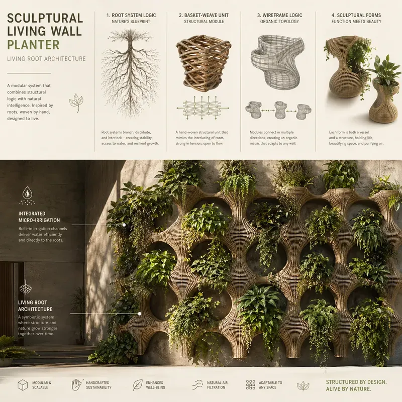Industrial Biophilic Concept Boards