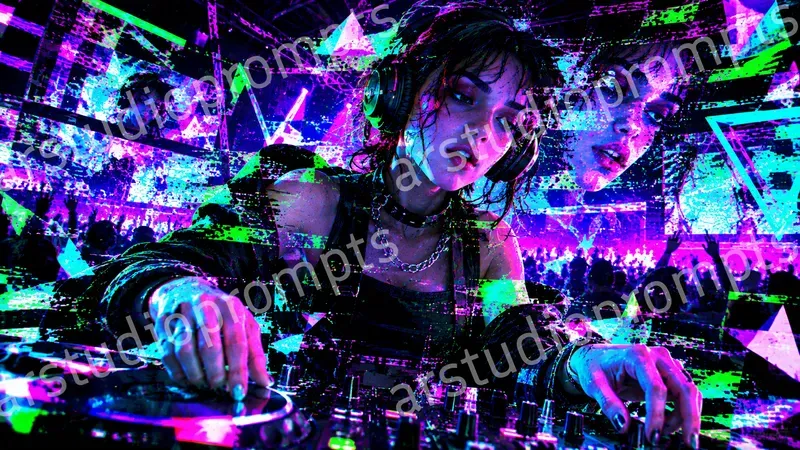 Glitchcore Reality Thumbnails
