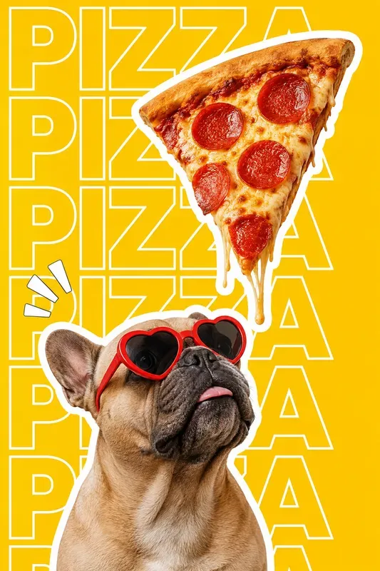 Pop Art Typography Collage Posters