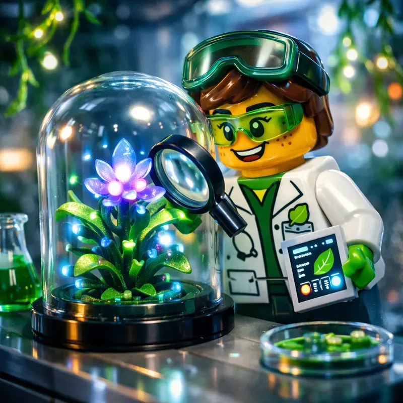 Neon Lab Lego Scientist Series Pros