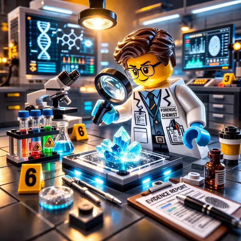 Neon Lab Lego Scientist Series Pros