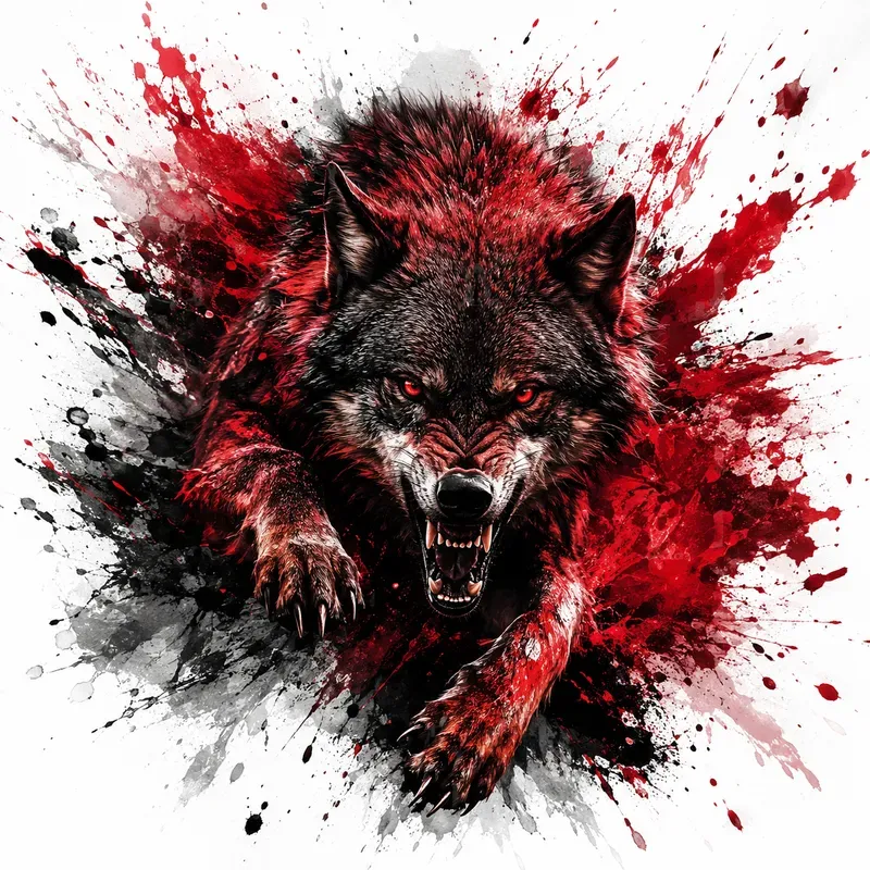Wild Ink Predator Explosive Animals